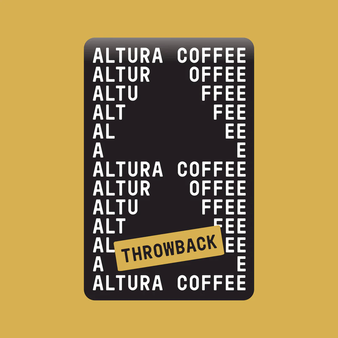 Altura Coffee - Throwback